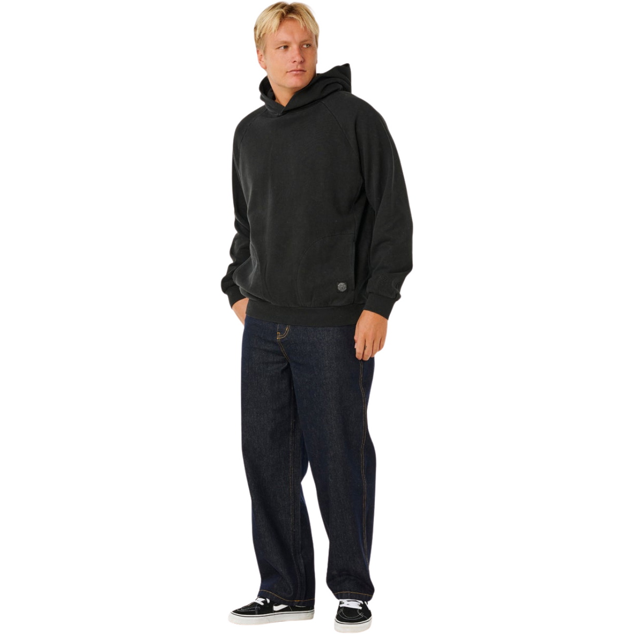Rip Curl Hombres Sudadera De Surf Premium 0AWMFL - Black